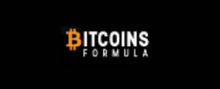 Bitcoins-Formula Logotipo para artículos de compañías financieras y productos