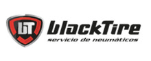 Blacktire Logotipo para artículos de alquileres de coches y otros servicios