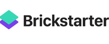 Brickstarter Logotipo para artículos de compañías financieras y productos