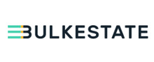 Bulk Estate Logotipo para artículos de compañías financieras y productos