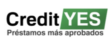 CreditYes Logotipo para artículos de préstamos y productos financieros