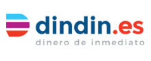 Dindin Logotipo para artículos de préstamos y productos financieros
