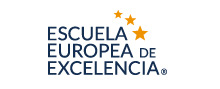 Escuela Europea de Excelencia Logotipo para artículos de Trabajos Freelance y Servicios Online