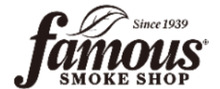 Famous Smoke Shop Logotipo para productos de Vapeadores y Cigarrilos Electronicos