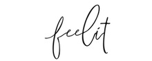 Feelit Logotipo para artículos de compras online para Perfumería & Parafarmacia productos
