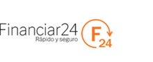 Financiar24 Logotipo para artículos de compañías financieras y productos