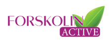 Forskolin active Logotipo para artículos de dieta y productos buenos para la salud