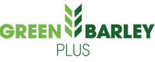 Green Barley Plus Logotipo para artículos de dieta y productos buenos para la salud