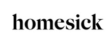 Homesick Candles Logotipo para artículos de compras online para Artículos del Hogar productos