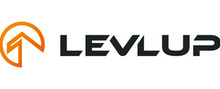 Levlup Logotipo para artículos de dieta y productos buenos para la salud