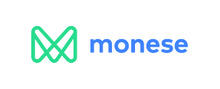 Monese Logotipo para artículos de préstamos y productos financieros