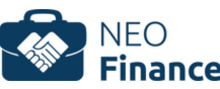 Neofinancia Logotipo para artículos de compañías financieras y productos