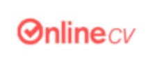 Online Cv Logotipo para artículos de Trabajos Freelance y Servicios Online