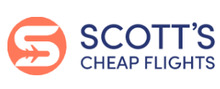 Scott's Cheap Flights Logotipos para artículos de agencias de viaje y experiencias vacacionales