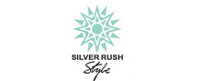 Silver Rush Style Logotipo para artículos de compras online productos