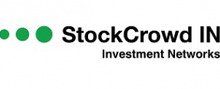 StockCrowd IN Logotipo para artículos de compañías financieras y productos