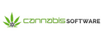 Cannabis Software Logotipo para artículos de compañías financieras y productos