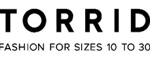 Torrid Logotipo para artículos de compras online para Moda y Complementos productos