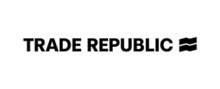 Trade Republic Logotipo para artículos de compañías financieras y productos