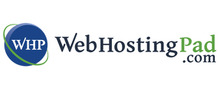 Web Hosting Pad Logotipo para artículos de compras online productos