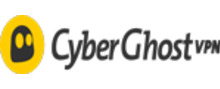 CyberGhost VPN Logotipo para artículos de productos de telecomunicación y servicios