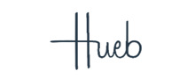 Hueb Logotipo para artículos de compras online para Moda y Complementos productos