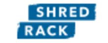 ShredRack Dachträger Logotipo para artículos de alquileres de coches y otros servicios
