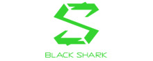Black Shark Logotipo para artículos de productos de telecomunicación y servicios