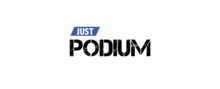 Just Podium Logotipo para artículos de dieta y productos buenos para la salud