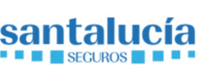 Santa Lucia Logotipo para artículos de compañías de seguros, paquetes y servicios