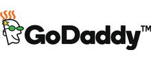 GoDaddy Logotipo para artículos de productos de telecomunicación y servicios