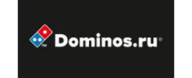 Dominos Pizza Logotipo para productos de comida y bebida