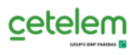 Cetelem Logotipo para artículos de préstamos y productos financieros