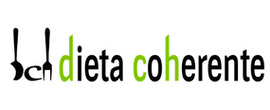 Dieta Coherente Logotipo para artículos de dieta y productos buenos para la salud