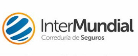 Intermundial Logotipo para artículos de compañías de seguros, paquetes y servicios