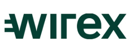 Wirex Logotipo para artículos de compañías financieras y productos