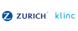 Zurich Klinc Logotipo para artículos de compañías de seguros, paquetes y servicios