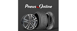 Neumáticos Pneus Online Logotipo para artículos de alquileres de coches y otros servicios