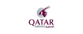 Qatar Airways Logotipos para artículos de agencias de viaje y experiencias vacacionales