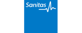 Sanitas Dental Logotipo para artículos de compañías de seguros, paquetes y servicios