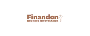 Finandon Logotipo para artículos de compañías financieras y productos