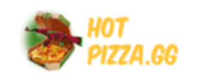 Hotpizza.gg Logotipo para productos de comida y bebida