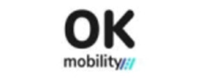 Okmobility Logotipo para artículos de alquileres de coches y otros servicios