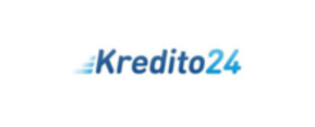 Kredito24 Logotipo para artículos de préstamos y productos financieros