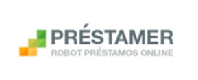 Prestamer Logotipo para artículos de préstamos y productos financieros