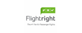 Flightright Logotipo para artículos de Ahorros