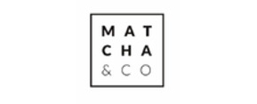 Matchaandco Logotipo para productos de comida y bebida