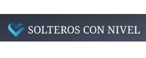 Solteros con nivel Logotipo para artículos de sitios web de citas y servicios