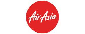 Air Asia Logotipos para artículos de agencias de viaje y experiencias vacacionales