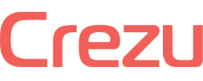 Crezu Logotipo para artículos de préstamos y productos financieros